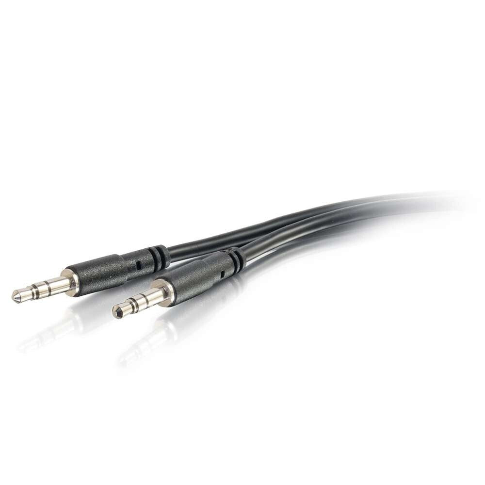 C2G 6 ft Slim Aux 3.5mm Audio Cable - M/M
