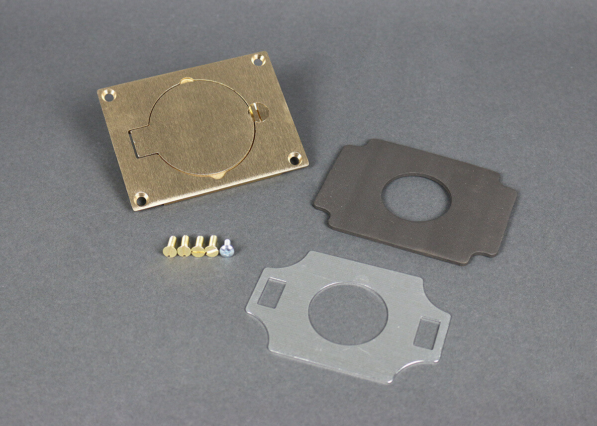 WIREMOLD 828DLR wall plate/switch cover Brass