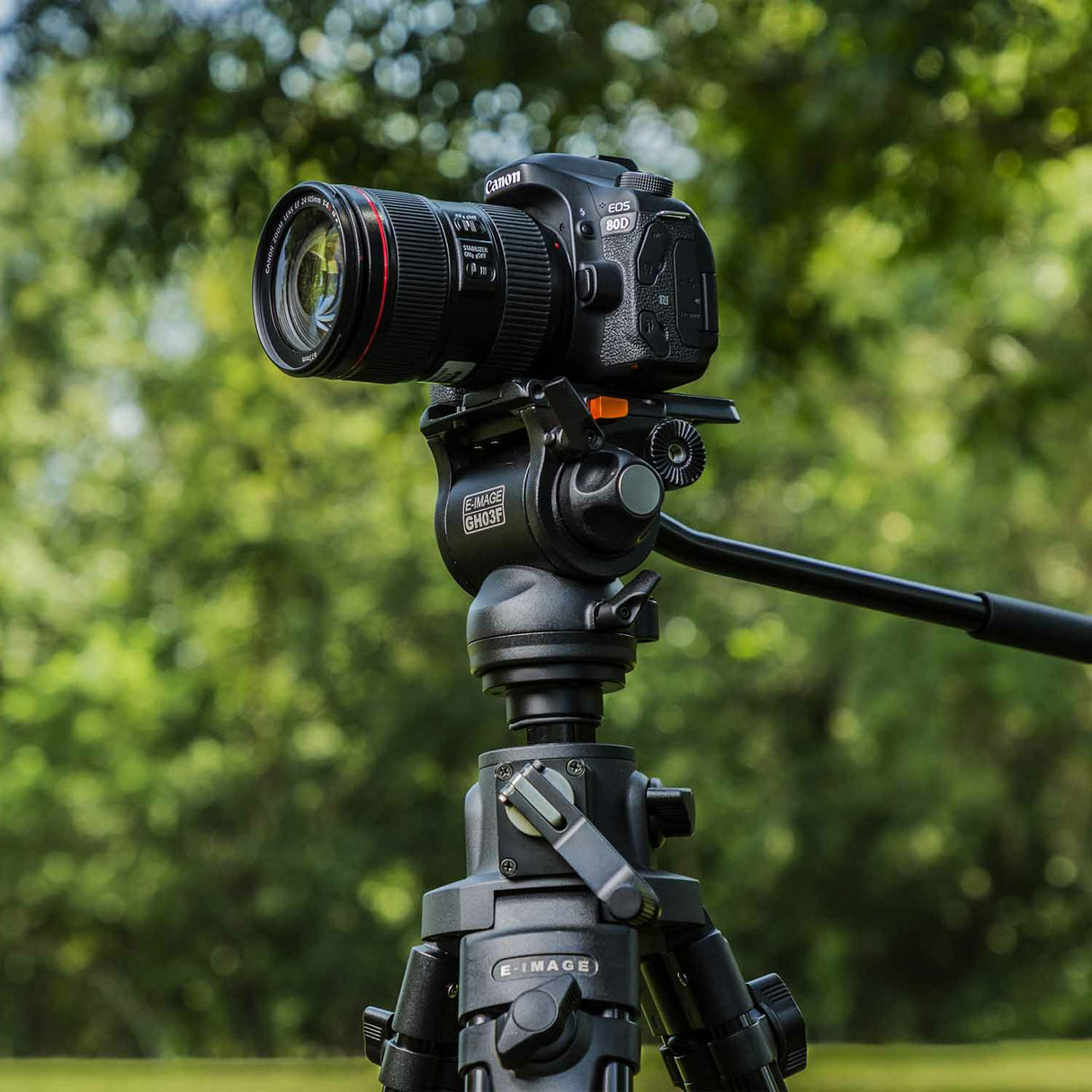 ikan EG03FA3 tripod Digital/film cameras 3 leg(s) Black