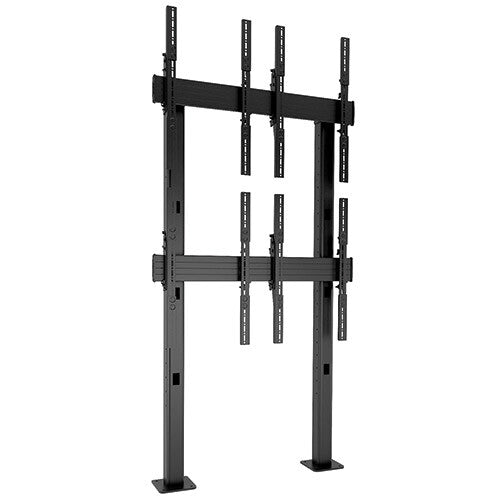 Chief Fusion® 2 x 2 Portrait Micro-Adjustable Large Bolt-Down Freestanding Video Wall