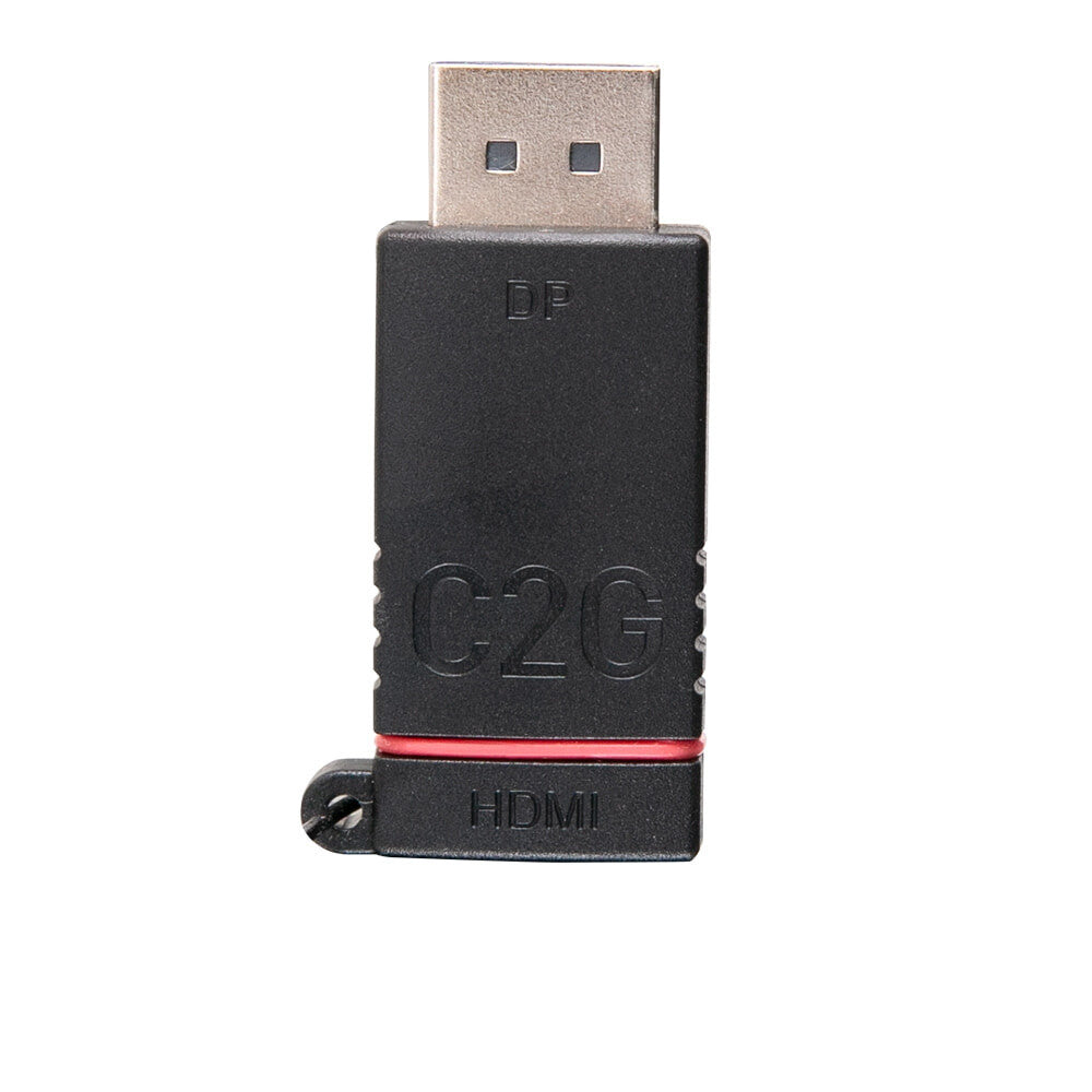 C2G Universal 4K HDMI® Adapter Ring with Color Coded Mini DisplayPort™, DisplayPort, and USB-C®
