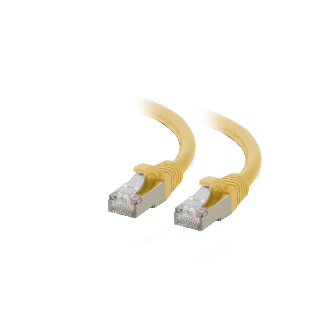C2G 20ft (6.1m) Cat6A Snagless Shielded (STP) Ethernet Network Patch Cable - Yellow