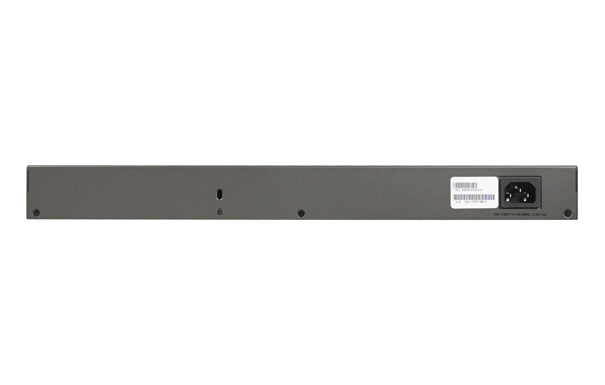 NETGEAR XS724EM Managed L2 10G Ethernet (100/1000/10000) 1U Grey, Blue