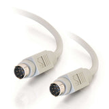 C2G 10ft (3m) 8-pin Mini Din M/M Serial RS232 Cable