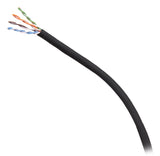 C2G 1000ft (304.8m) TAA-Compliant Cat6 Bulk Unshielded (UTP) Ethernet Network Cable with Solid Conductors-Plenum CMP-Rated - Black