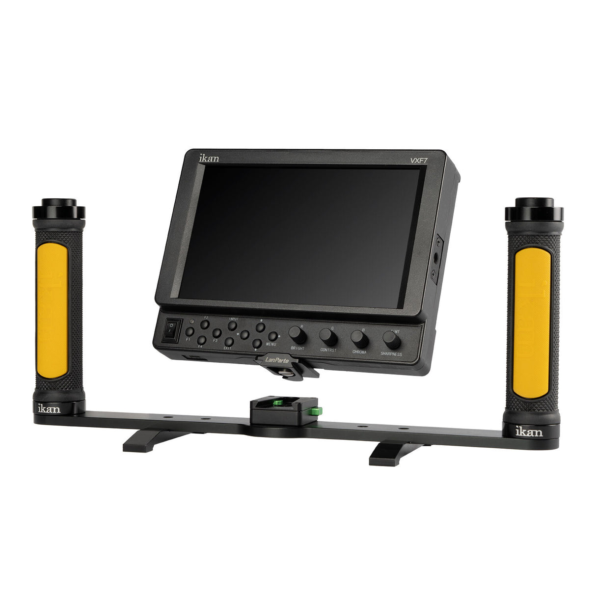 ikan DGH-M camera monitor accessory Camera monitor cage Black, Yellow Metal, Rubber VXF7