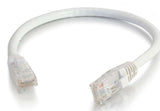 C2G 0.5ft (0.15m) Cat6 Snagless Unshielded UTP Ethernet Network Patch Cable - White