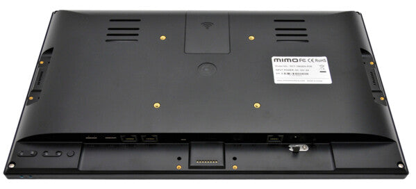 Mimo Monitors Adapt-IQV Digital signage flat panel 39.6 cm (15.6") LCD Wi-Fi 300 cd/m² Full HD Black Touchscreen Built-in processor Android 6.0
