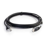 C2G 4ft (1.2m) Cat6 Snagless Unshielded UTP Slim Ethernet Network Patch Cable - Black