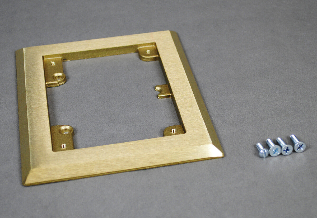 WIREMOLD S124B wall plate/switch cover Gold