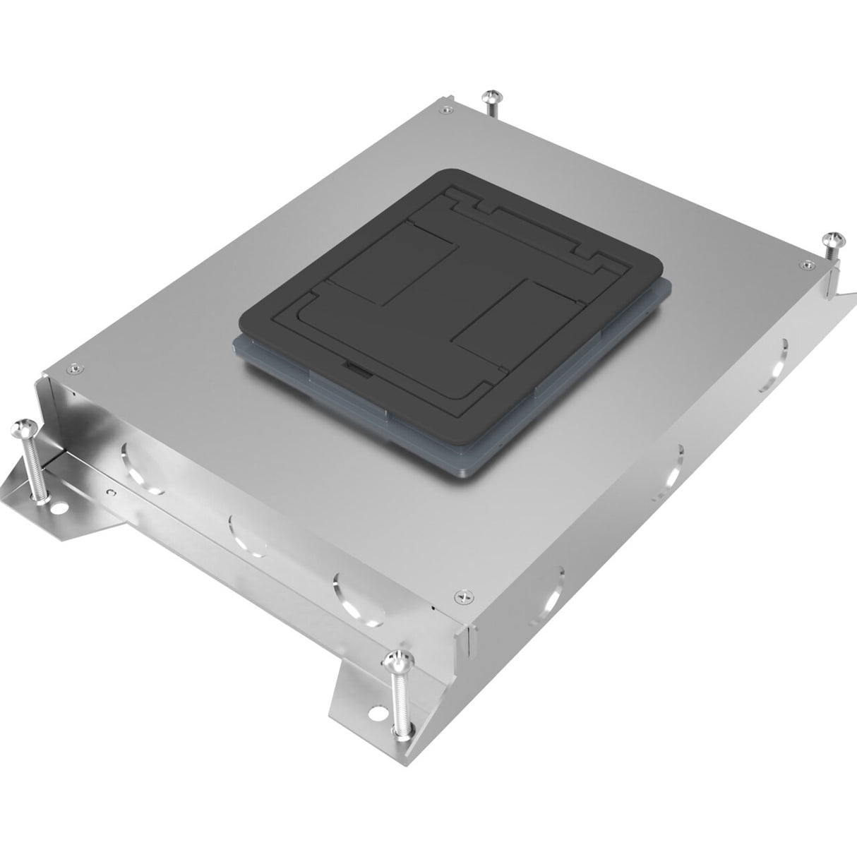 WIREMOLD RFBA 4-GANG SHALLOW FLOOR BOX