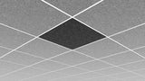 Middle Atlantic Ori Acoustic Ceiling Tile in Silver Gray, Plain Profile, 9/16" Layin