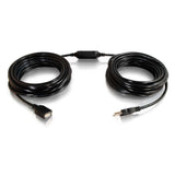 C2G 39.3ft (12m) USB A Male to Female Active Extension Cable (Center Booster Format) (39.4ft)