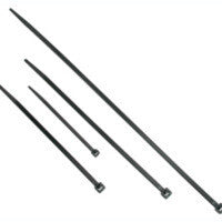 C2G 11.5in Releasable/Reusable Cable Ties - Black 50pk cable tie