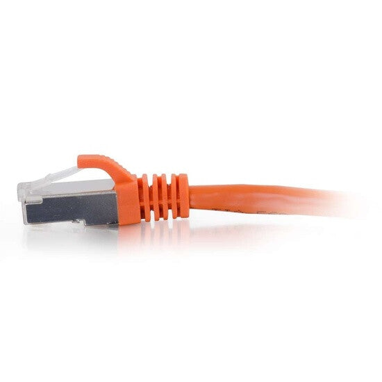C2G 7ft Cat6 networking cable Orange 2.13 m S/UTP (STP)
