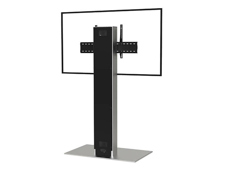 AXEOS XENON 2.29 m (90") Black, Stainless steel