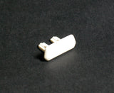 WIREMOLD 410B 400 Blank End Fitting in Ivory