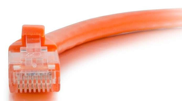 C2G 0.5ft (0.15m) Cat6 Snagless Unshielded UTP Ethernet Network Patch Cable - Orange