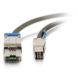 C2G 54255 Serial Attached SCSI (SAS) cable 1 m Black, Metallic