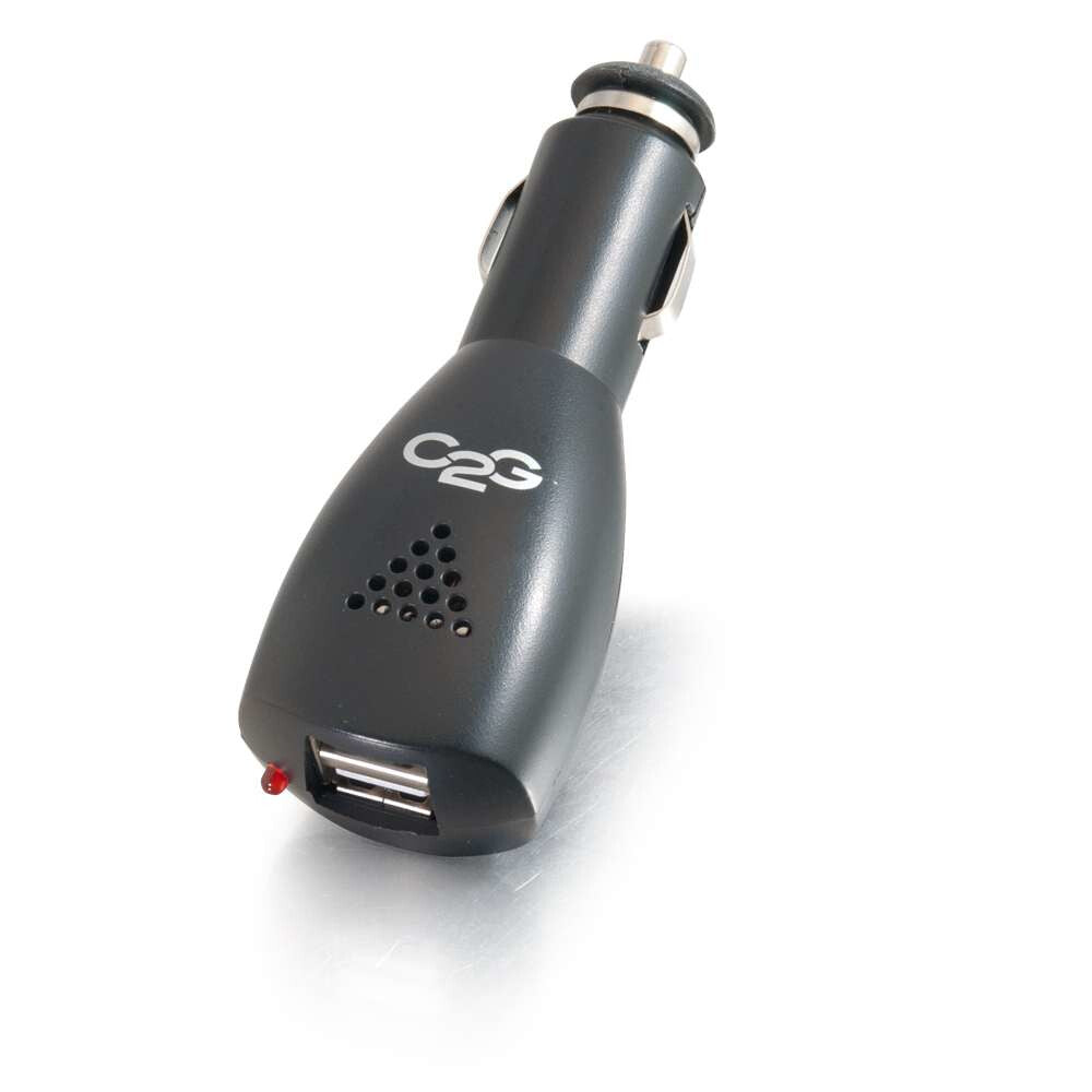 C2G 22332 mobile device charger GPS, Mobile phone, MP3, MP4, PDA, Tablet Black Cigar lighter Auto