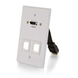 C2G 60161 wall plate/switch cover White