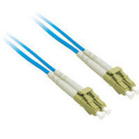 C2G 1m LC/LC Plenum-Rated 9/125 Duplex Single-Mode Fiber Patch Cable InfiniBand/fibre optic cable Blue