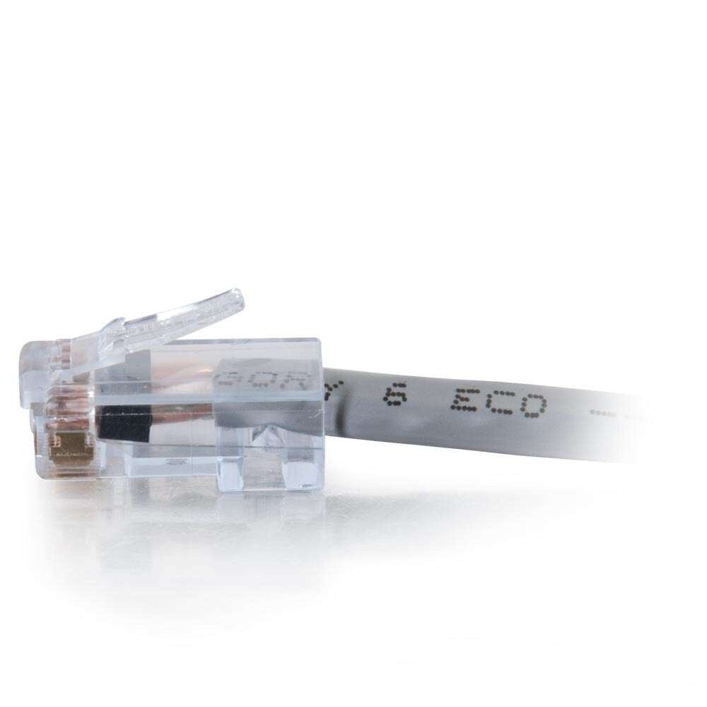 C2G 35ft (10.7m) Cat6 Non-Booted UTP Unshielded Ethernet Network Patch Cable - Plenum CMP-Rated - Blue