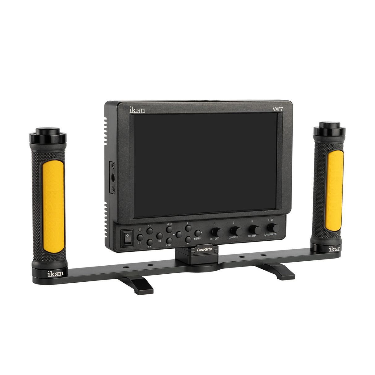 ikan DGH-M camera monitor accessory Camera monitor cage Black, Yellow Metal, Rubber VXF7