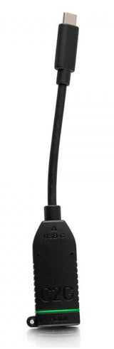 C2G Retractable Universal Mount 4K HDMI® Dongle Adapter Ring with Color Coded Mini DisplayPort™, DisplayPort, and USB-C®