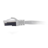 C2G 7ft (2.1m) Cat6A Snagless Shielded (STP) Ethernet Network Patch Cable - White