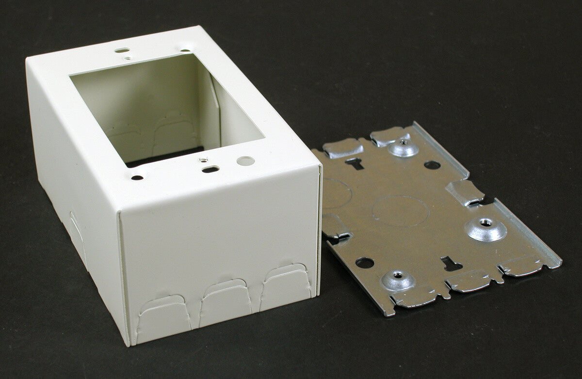WIREMOLD VC5744S wall plate/switch cover Stainless steel, White