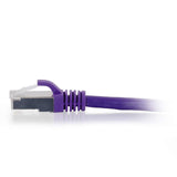 C2G 10ft Cat6 networking cable Purple 3.05 m S/FTP (S-STP)