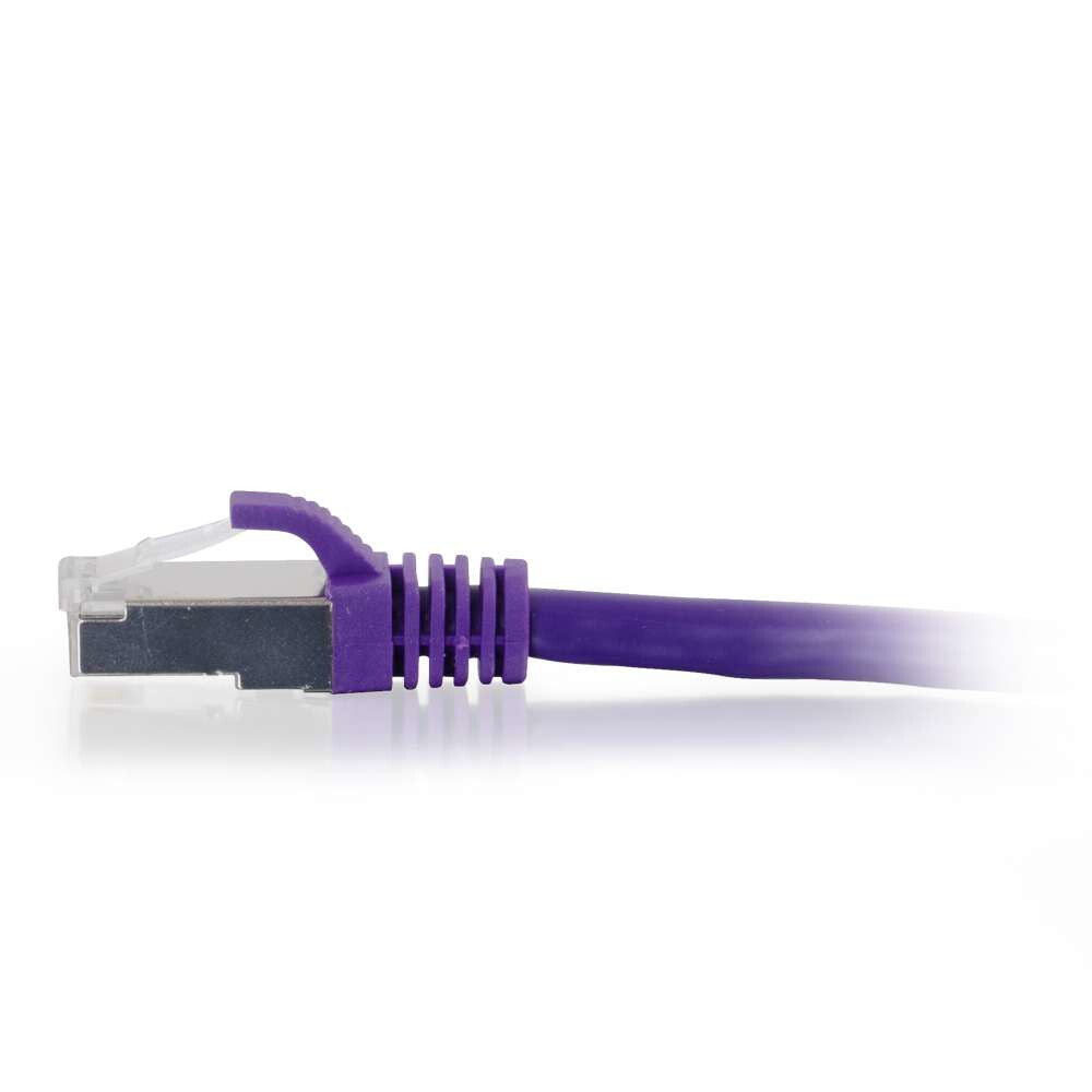 C2G 14ft Cat6 networking cable Purple 4.27 m S/FTP (S-STP)