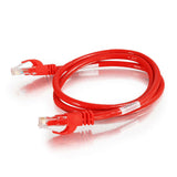C2G 7ft (2.1m) Cat6 Snagless Unshielded UTP Network Crossover Patch Cable - Red