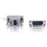C2G RJ45 to DB15 Male Modular Adapter