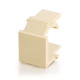 C2G Snap-In Blank Keystone Insert Module - Ivory