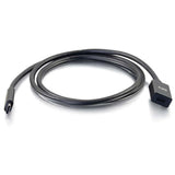 C2G 3ft (0.9m) USB-C to C 3.2 (Gen 2) Male to Female Extension Cable (10Gbps)