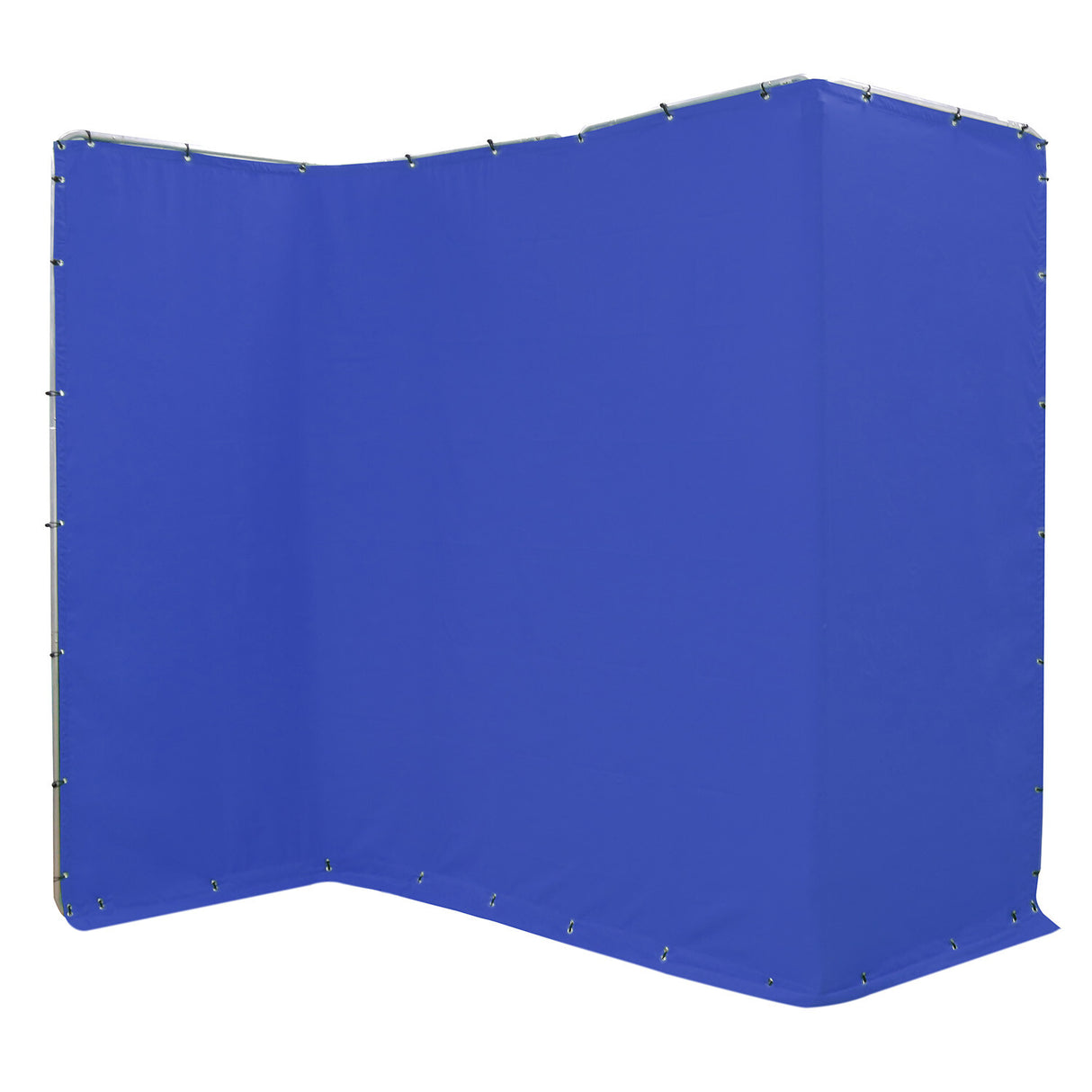 ikan BD-13F-BLU photo backdrop Aluminium, Polyester Monochromatic Blue
