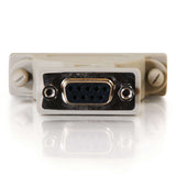 C2G DB9 Female to DB25 Male Serial RS232 Adapter
