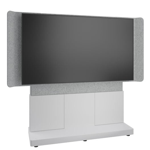 Middle Atlantic Products FM-DS-6675FS-ED8W TV mount 2.16 m (85") Grey, Silver, White