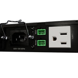 Middle Atlantic PDX-915R-SP power distribution unit (PDU) 9 AC outlet(s) 1U Black, White