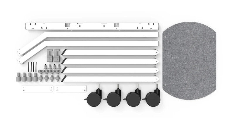 Heckler H1080-WT-ARMOR video conferencing accessory Stand White, Grey