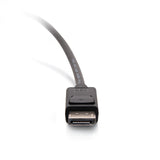 C2G 35ft (10.7m) DisplayPortTM Cable with Latches 4K 60Hz UHD M/M - Black