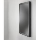 Chief ImpactTM On-Wall Kiosk with Protective Glass - Portrait 55 Inch Black