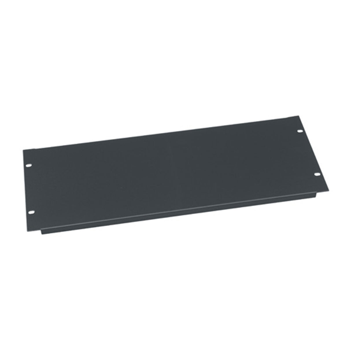 Middle Atlantic 4 RU Flanged Blank Rack Panel, Aluminum