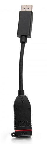 C2G Retractable Universal Mount 4K HDMI® Dongle Adapter Ring with Color Coded Mini DisplayPort™, DisplayPort, and USB-C®