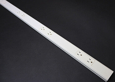 WIREMOLD Plugmold NM2000 power extension 8 AC outlet(s) Indoor Ivory