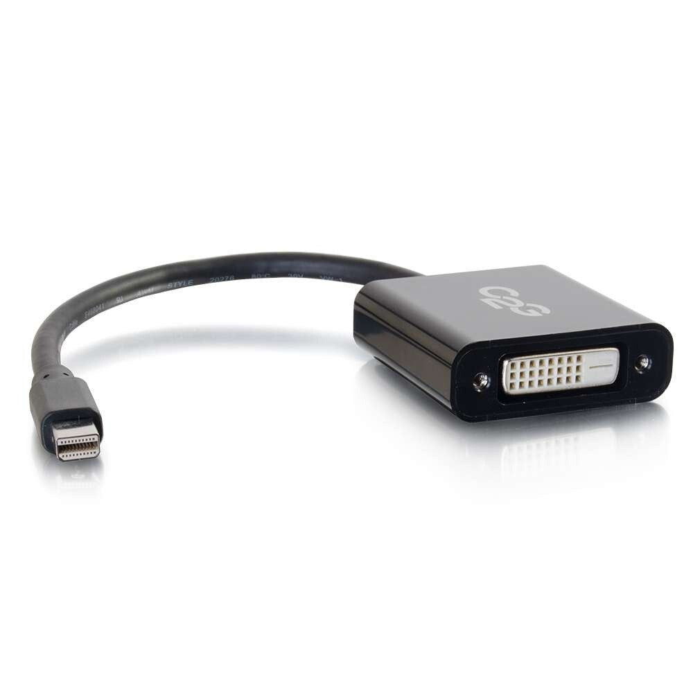 C2G Mini DisplayPort to DVI-D Active Adapter Converter - Black