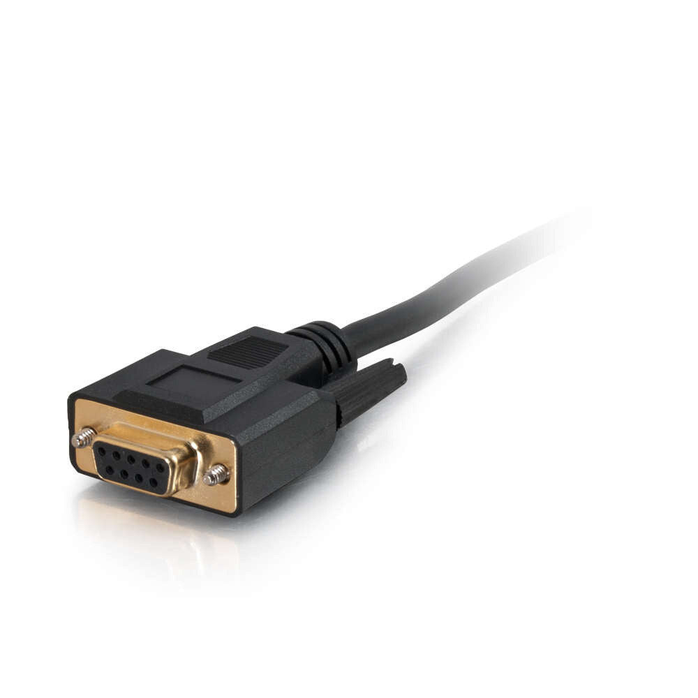 C2G 1.5ft (0.46m) VelocityTM DB9 Female to 3.5mm Male Adapter Cable