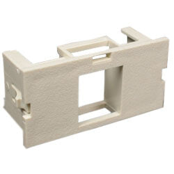 WIREMOLD 2A SINGLE UNLOADED KEYSTO Black